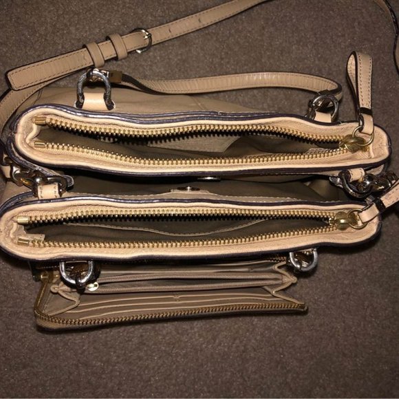 Tan Coach Purse and Matching Wallet - Picture 3 of 3